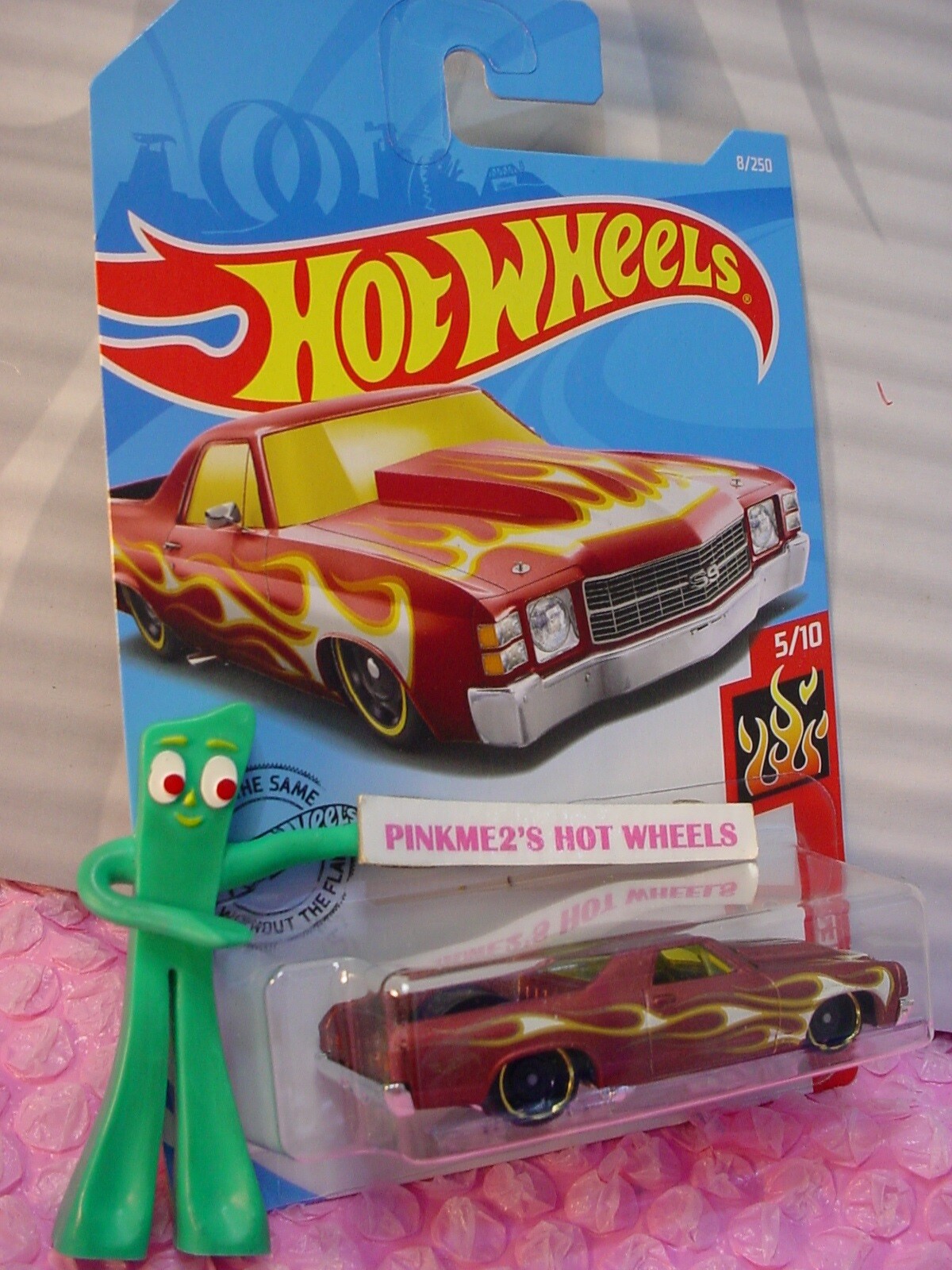 Hot Wheels フレイムスまとめ売り Amazon.com: Hot Wheels 2019 Hw Flames - '71 El Camino