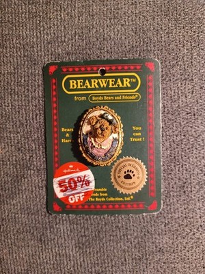 Bearwear From Boyds Bears & Friends Pin Bestest Mom Teddy Spec...