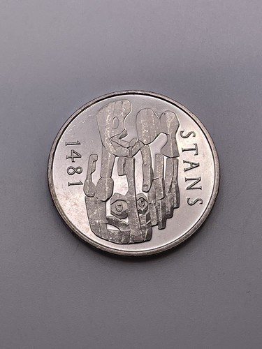 1981 Switzerland 5 Francs 500th Anniversary Stans Convention