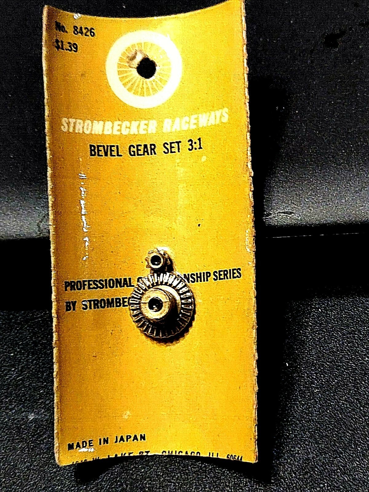Strombecker Bevel Gear Set  3:1 ratio  No. 8426