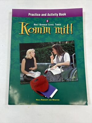 Holt Komm Mit! : German Level 3 - Holt, Rinehart & Winston (1992, Paperback)