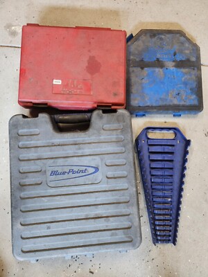 Empty Name Brand Tool Storage BLUE POINT TOOLS 155 piece kit Mac Tools Cornwell