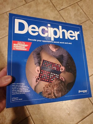 Decipher Secret Word Deduction Board Game