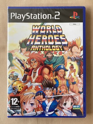 WORLD HEROES ANTHOLOGY PLAYSTATION 2 PS2 NEW SEALED