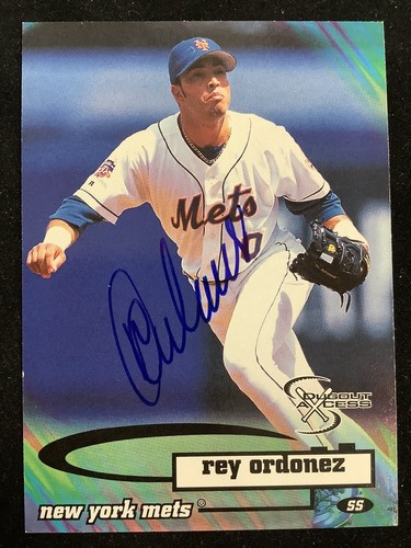 メジャーリーグ　カード　REY ORDONEZ Rey Ordonez Signed 1995 Upper Deck Minors Baseball Card