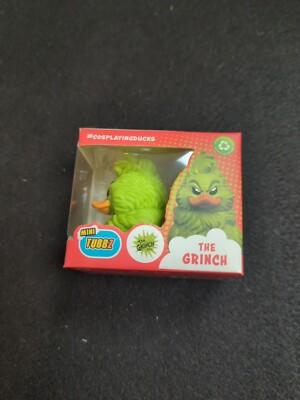 Mini Tubbz THE GRINCH Costume Rubber Duck Cosplayingducks Dr Seuss Numskull New