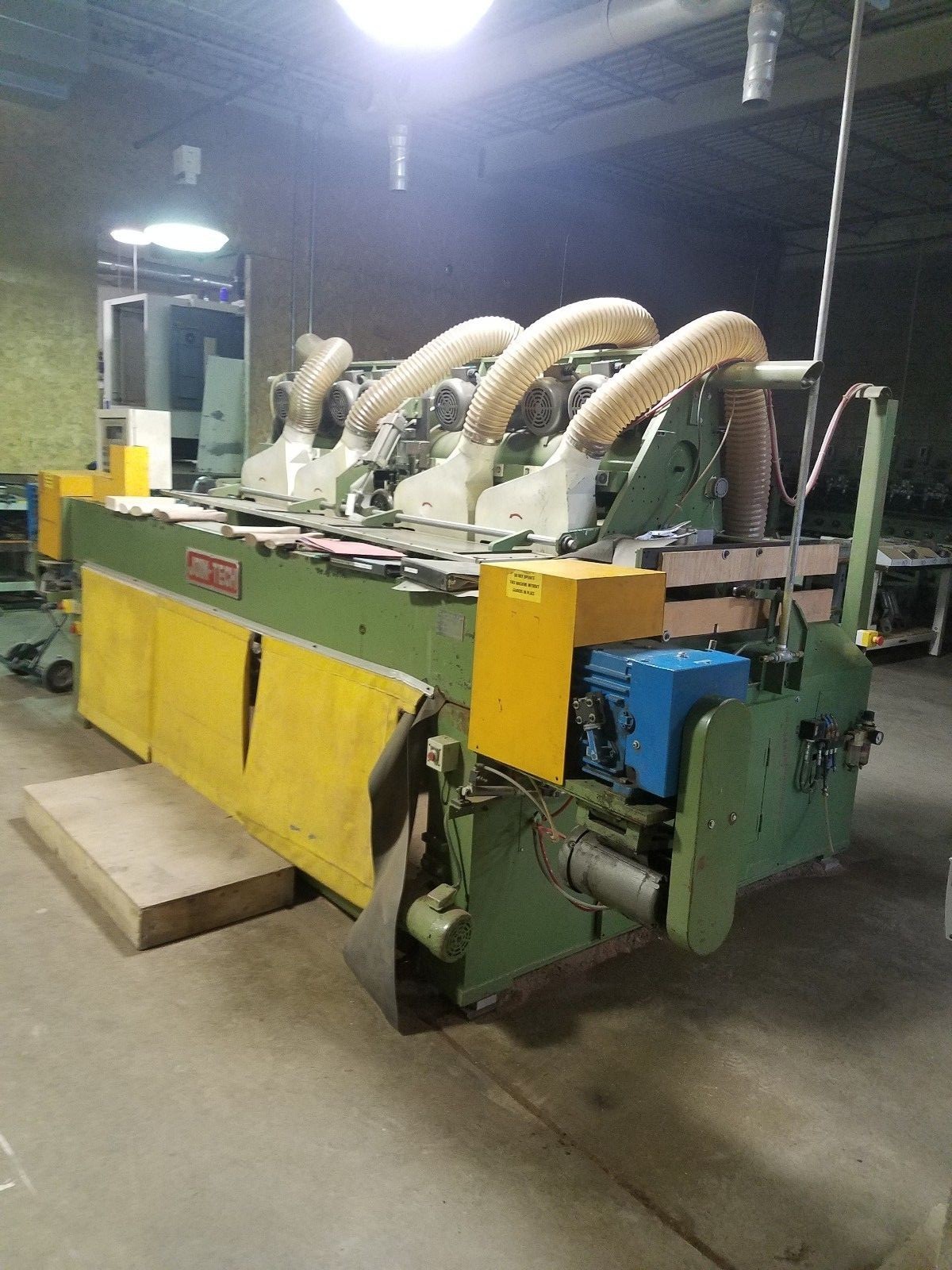 Join-Tech Model # CSM-8/1000,8 Place Wood Lathe Copy Sander, Mfg Date 1994