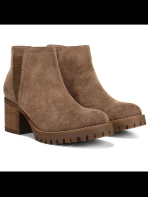 

CARLOS BY CARLOS SANTANA Женские коричневые ботильоны на платформе 1/2 дюйма с жаберным каблуком, размер 6 м, Коричневый, G4880F2