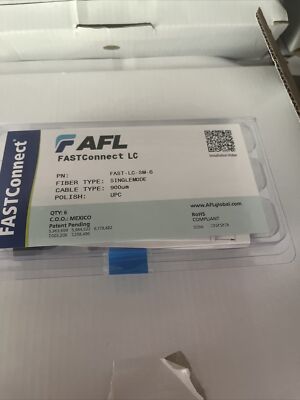 AFL Fast  Connector, UPC, 900um Single Mode, Pack of 6