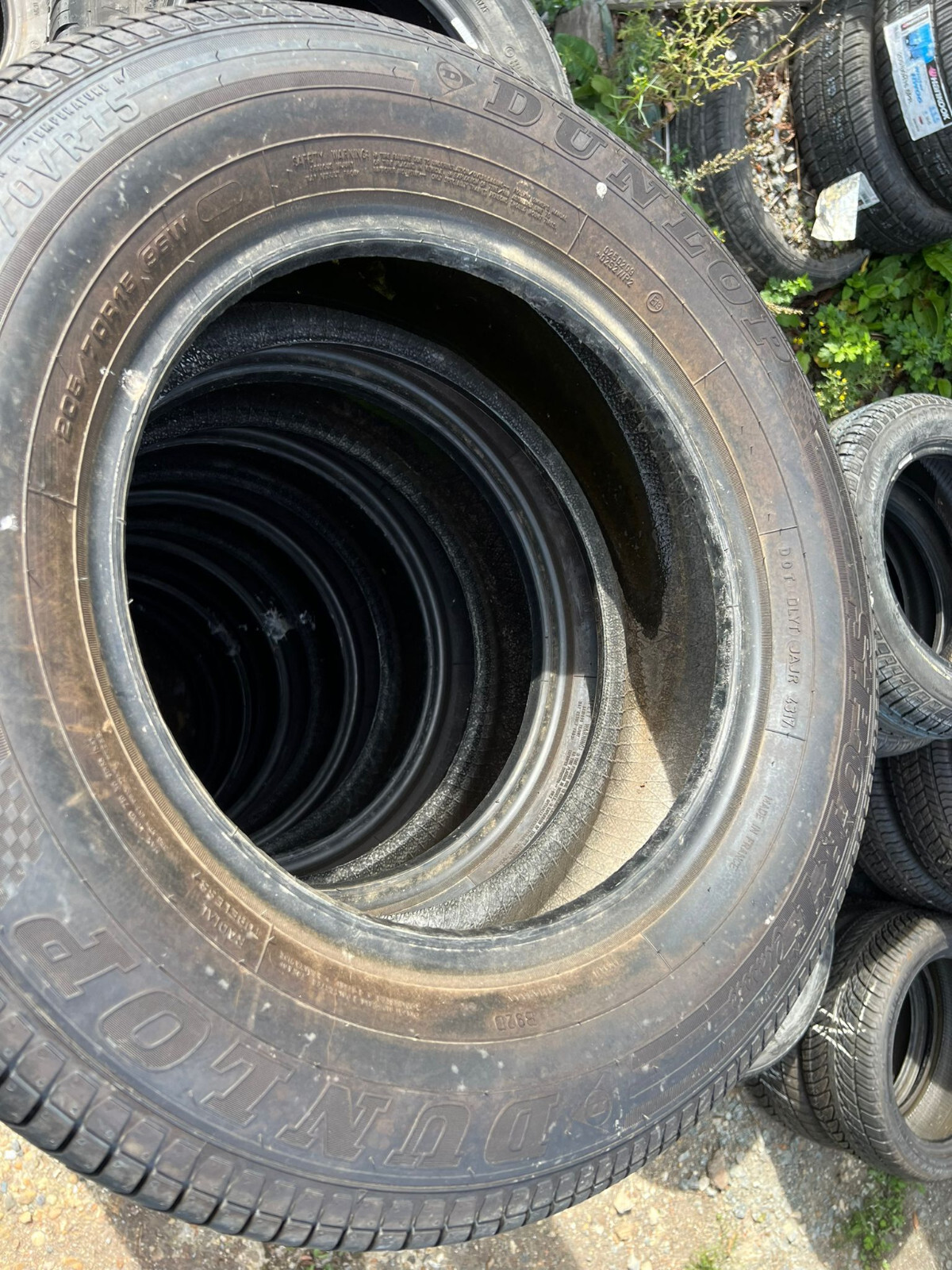205 70 15 Dunlop, Sport, 96W, x1 Single Tyre 7.0mm (F1_tyres) YD030