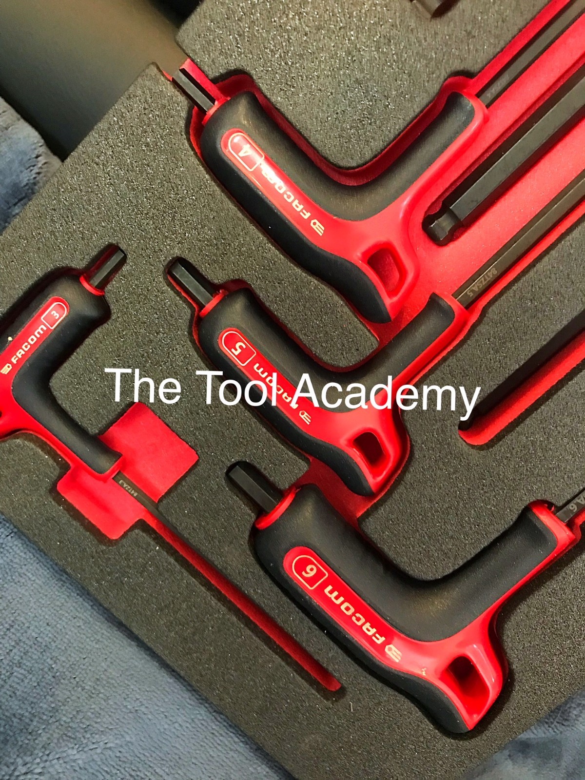 Soft Foam Module + 7 Piece Metric Hex Allen Key Set Power Handle