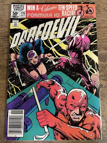 Daredevil #176 (1981) KEY! 1st Appearance of Stick Newsstand