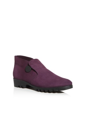 

ARCHE Женские фиолетовые замшевые ботильоны на пуговицах и петлях Jimara Toe Block Heel Slip On, Фиолетовый, 1D301JIMARA7200
