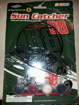2009 Nascar Dale Earnhardt Jr. #88 Chevy Car & Sphere Sun Catcher/NIP/No Bake/5+