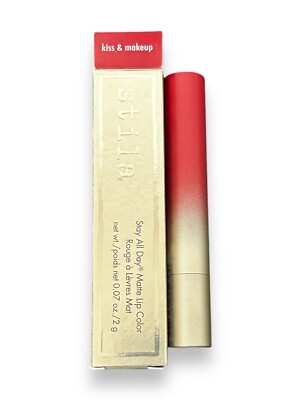 Stila Stay All Day Matte Lip Color  0.07oz/2g New With Box - KISS AND MAKEUP