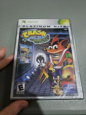 Crash Bandicoot The Wrath Of Cortex Xbox Platinum Hits Brand New