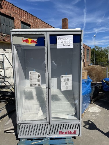 Red Bull ガラス扉冷蔵庫 Red Bull ガラスドア冷蔵庫 中古美品 動作確認済み - メルカリ