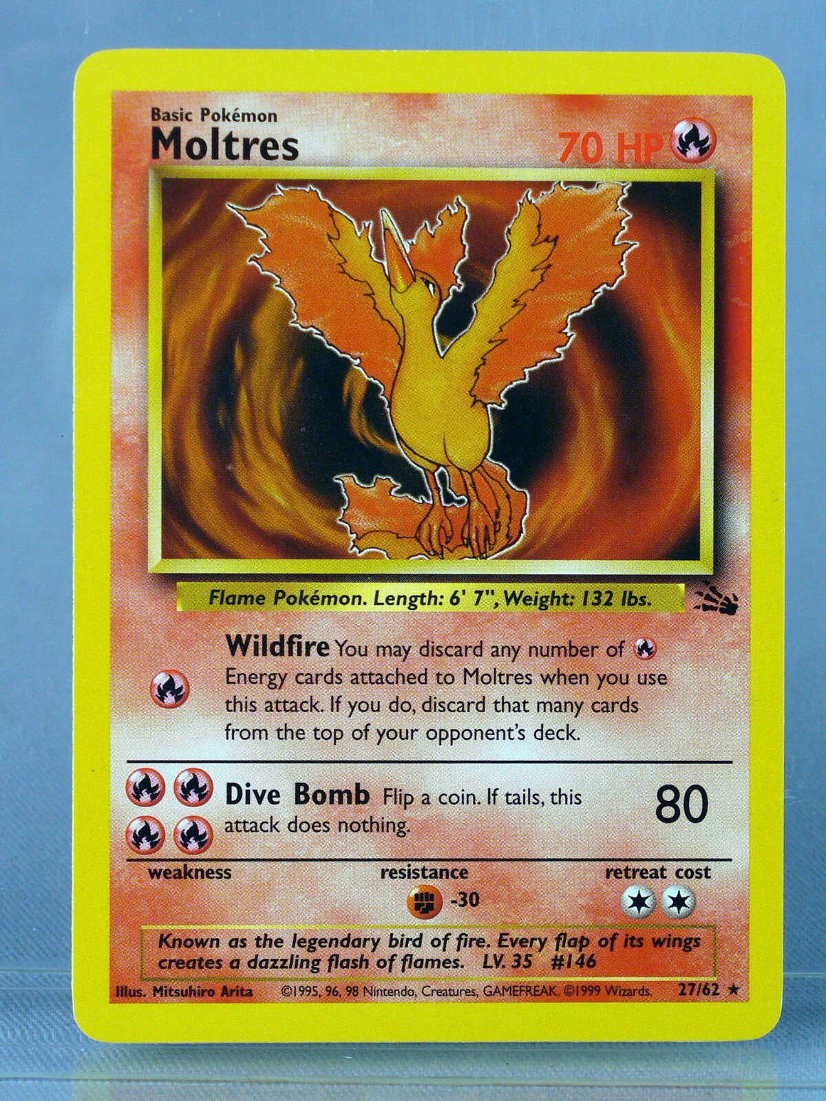 PSA8 ファイヤー moltres 1997 146 35 旧裏 PSA8 ファイヤー moltres 1997 146 35 旧裏 1997 Pokemon