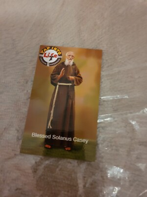 PRAYER CARD FR. SOLANUS CASEY FROM BEAUTIFICATION CEREMONY******