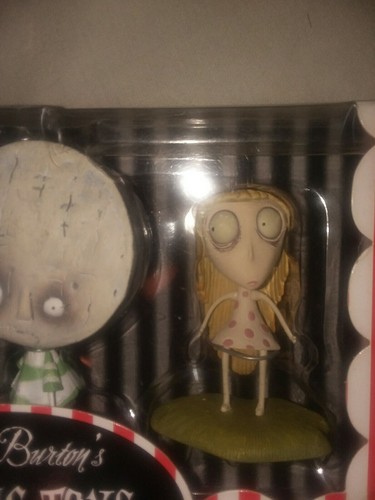 Tim Burton's Tragic Toys For Girls And Boys  goth figures mini collectible