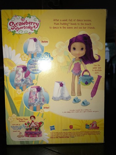 Doll Strawberry Shortcake Berry Beachy Plum Pudding Color Change Magic In Box