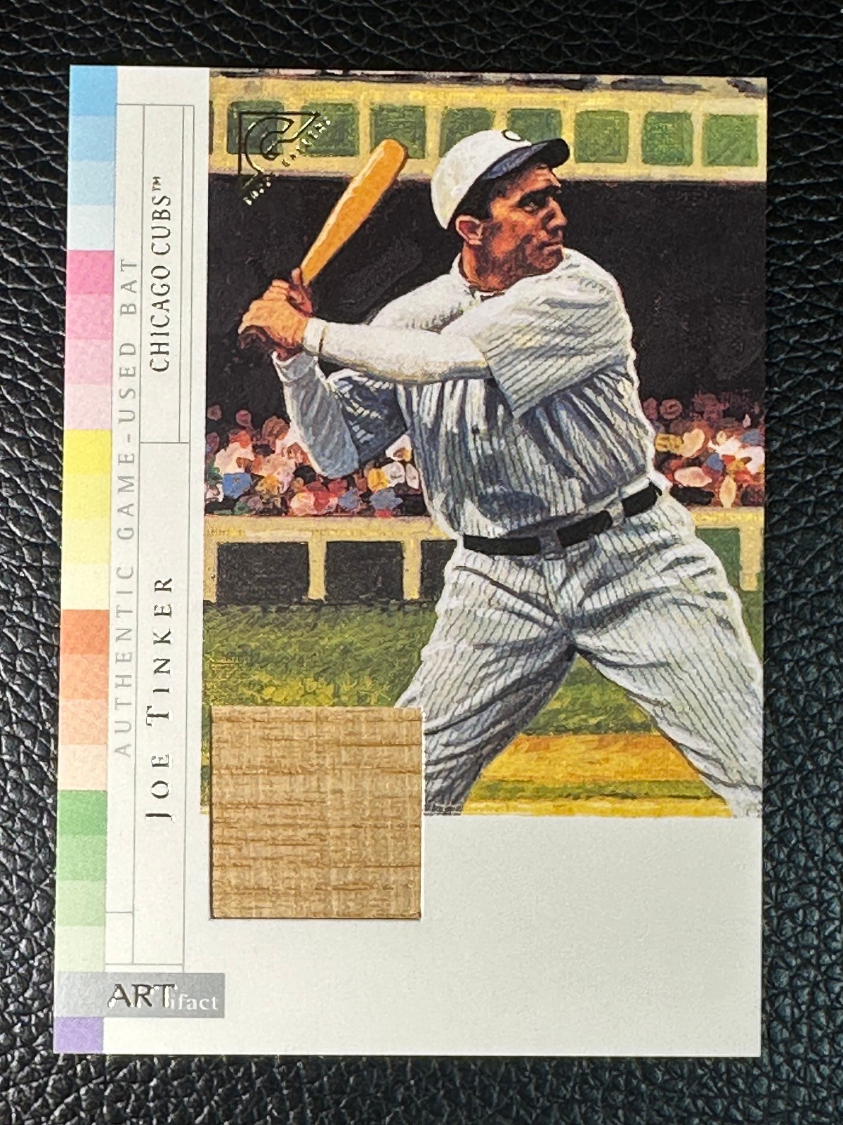2003 Topps Gallery Artifact Joe Tinker Game Used Bat