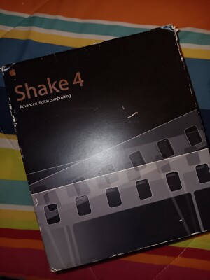 Apple Shake 4 Advanced Digital Compositing MA434Z/A NO SERIAL