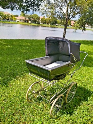 old silver cross pram
