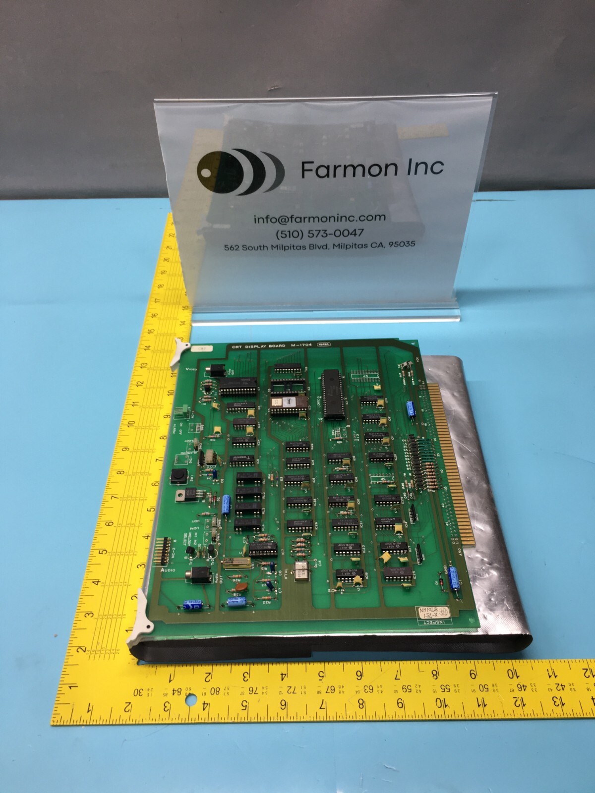 Yuasa M-1704 CRT DISPLAY BOARD, 129228