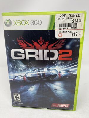 GRID 2 II (Microsoft Xbox 360 system) Complete Game - TESTED
