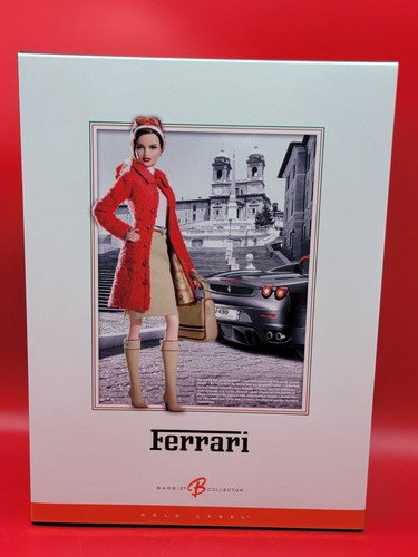 2005 Mattel Barbie Collector Ferrari Barbie Gold Label 2005 Mattel Barbie Collector Ferrari Barbie Gold Label