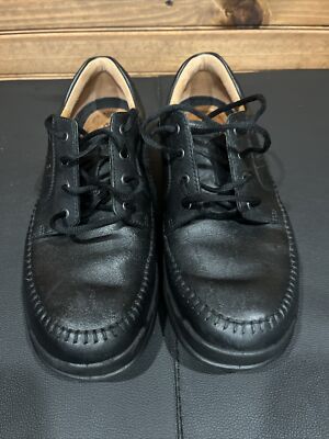 ecco mens boat shoes size eu 47 us 13 135 leather brown 186406538501