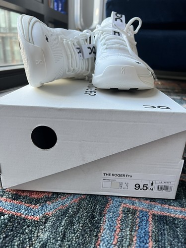 Pre-owned On The Roger Pro X Kith Exclusive - - Size 9.5 - White/ivory/black - Federer