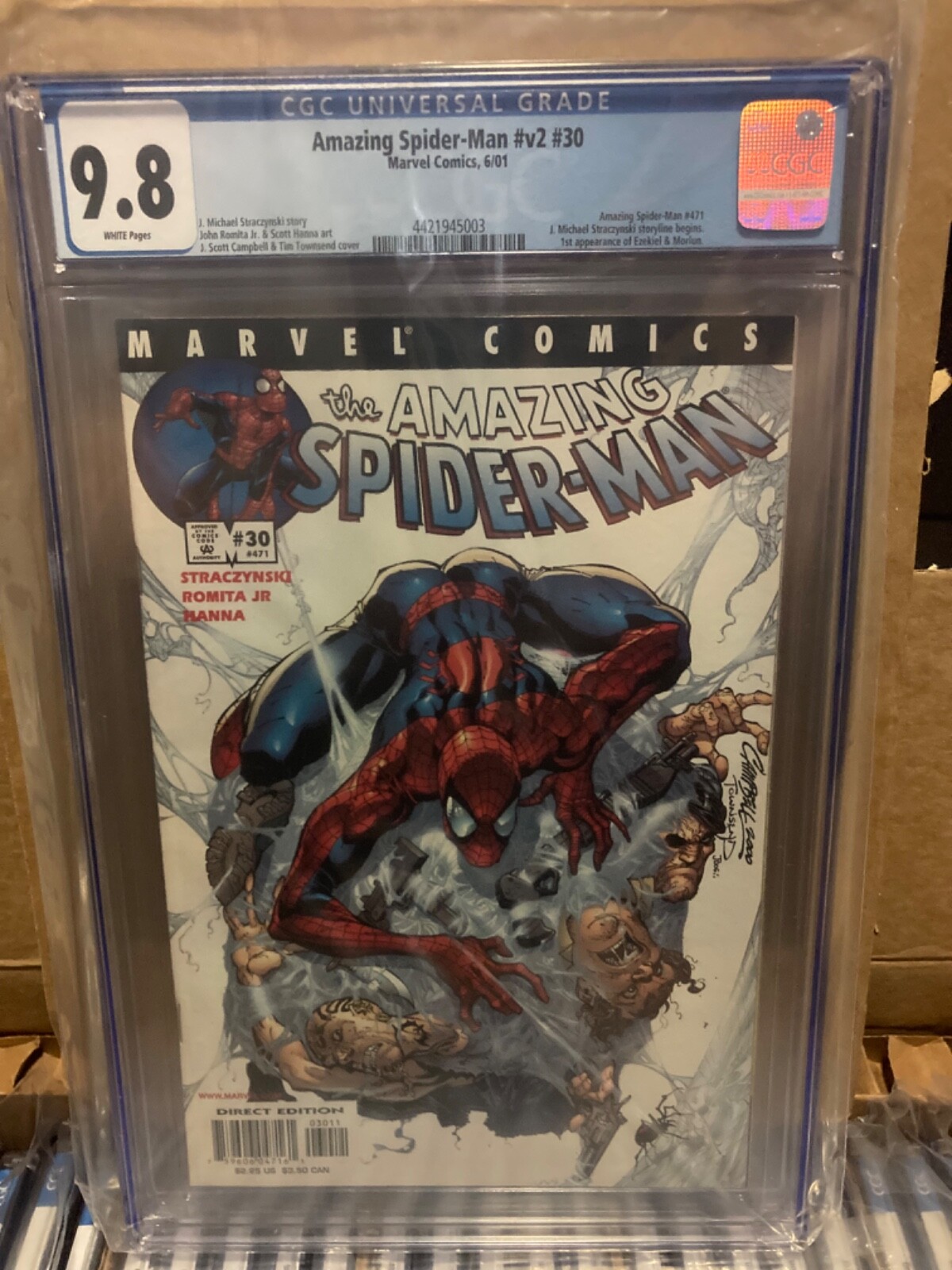 Amazing Spider-Man Vol 2 #30 1st Morlun and Ezekiel 2001 Marvel