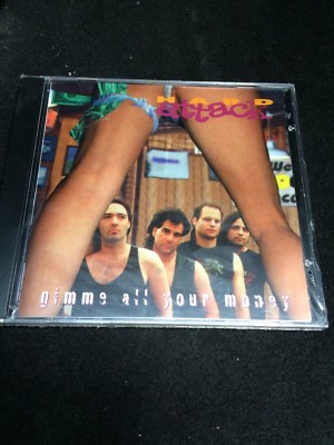 Hard Attack Gimmie All Your Money Cd *Still Sealed* Super Rare Glam Metal 1996