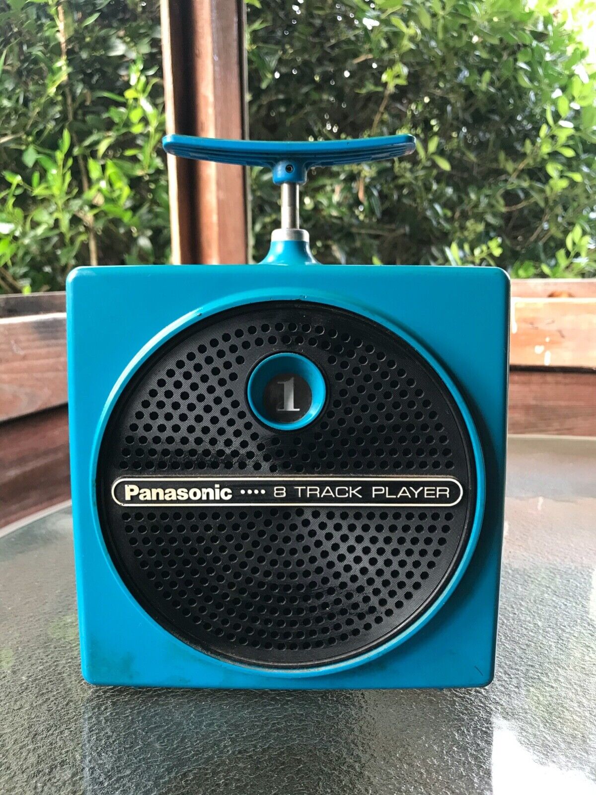 1970s PANASONIC RQ-830S BLUE Color 8 Track Player Dynamite 1970s PANASONIC RQ-830S BLUE Color 8 Track Player Dynamite