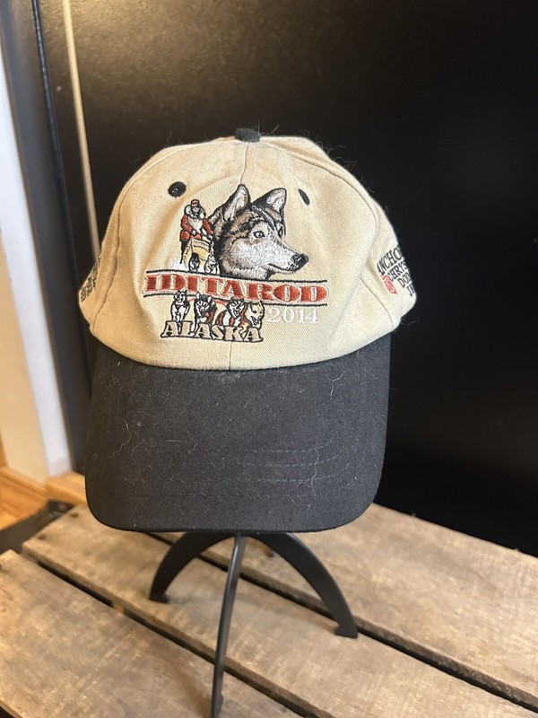 2014 Iditarod Alaska Dog Sled Race Strapback Baseball Hat Cap