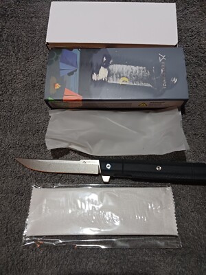 FORESAIL Flipper Pocket Folding Knife,DC53 Steel Blade and G10 Handle. With...