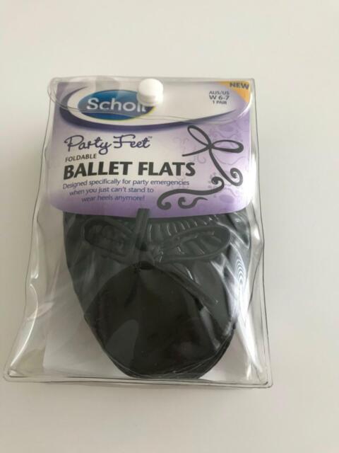 Scholl foldable emergency ballet flats 