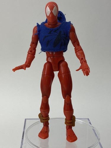 未開封 TOYBIZ SCARLET SPIDER 6 inch ToyBiz Marvel Legends Web Of Spider-Man Scarlet Spider 2001