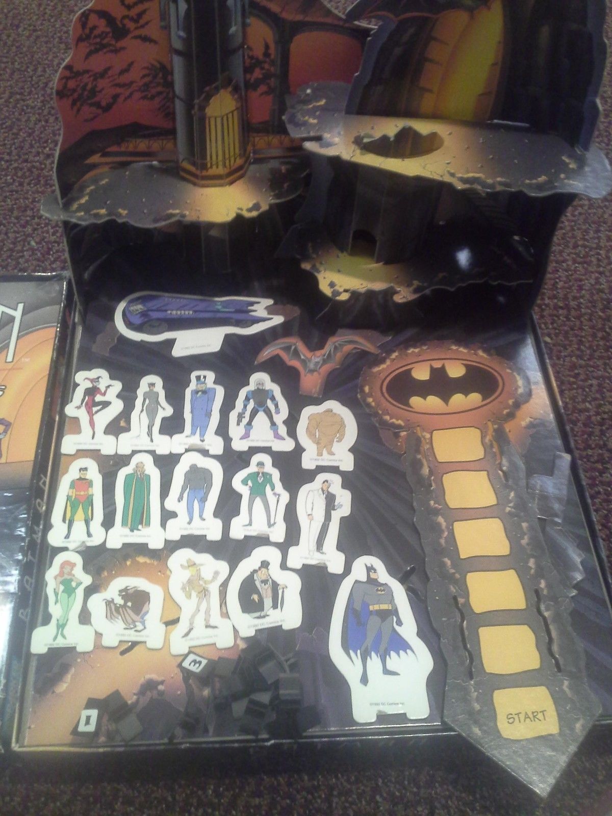 Fabricación de contemporáneo Parker Brothers Batman Juegos de mesa y tradicionales