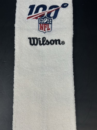 Limited Edition Wilson NFL Football 100yr Edition Game Issued QB Sweat Towel