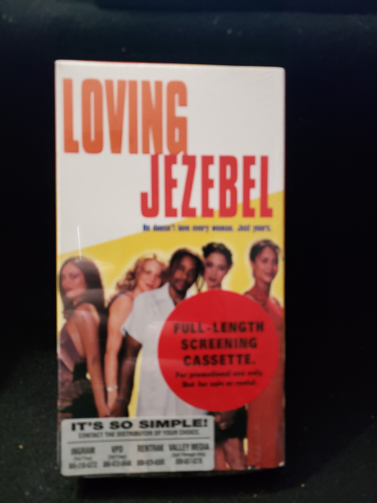 モーニング刑事VHS Loving Jezebel (VHS, 2001) Kwyn Bader Hill Harper Laurel