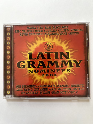 Latin Grammy Nominees 2004 Feat Luis Miguel / Bisbal / Estopa+ More 2004 Mex CD,