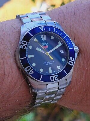 Tag Heuer Aquaracer WAB1112 Blue Stunning Diver Watch