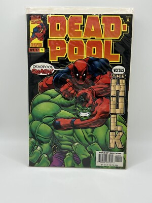 Deadpool #4 (Apr 1997, Marvel) Dead Pool Versus The Hulk Very Good Condition!
