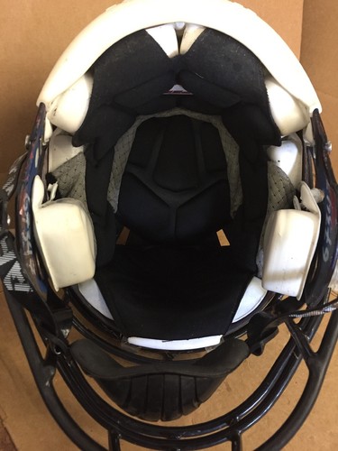 USED RIDDELL SPEED FOOTBALL HELMET - LARGE - FLAT BLACK