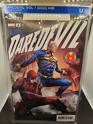 DAREDEVIL VOL 7 MIRACLEMAN VARIANT UNCIRCULATED RARE #4B