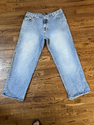 Vtg Quicksilver Quikjean Men's 38x32 Baggy Fit Surf Skate Denim Blue Jeans