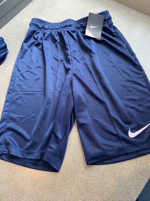 Don Alleson Men/'s Soccer Shorts Size S M XL Navy Blue Checkered 5/" Inseam NWOT